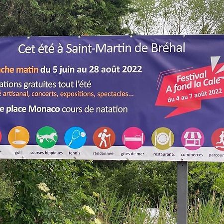 Villa Proche Mer St Martin De Bréhal エクステリア 写真
