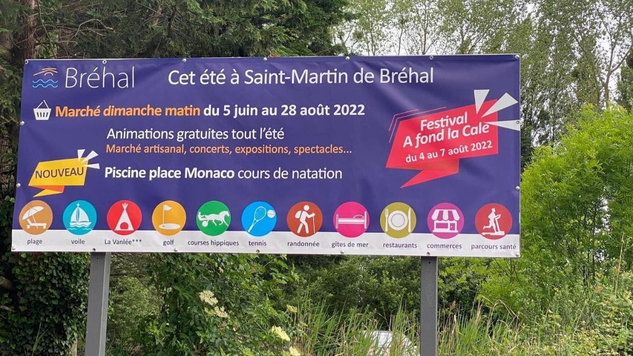Villa Proche Mer St Martin De Bréhal エクステリア 写真